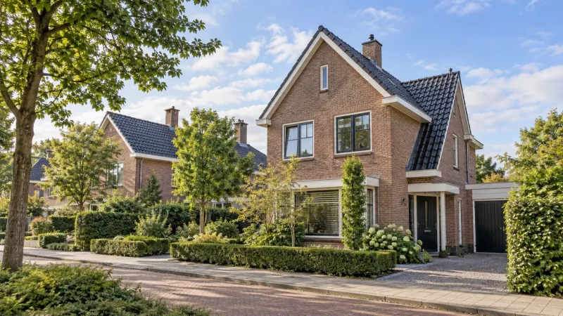 Voorbeeldwoning bij de adrescheck